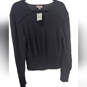 NWT Long sleeve blouse from Nordstrom- Size XL